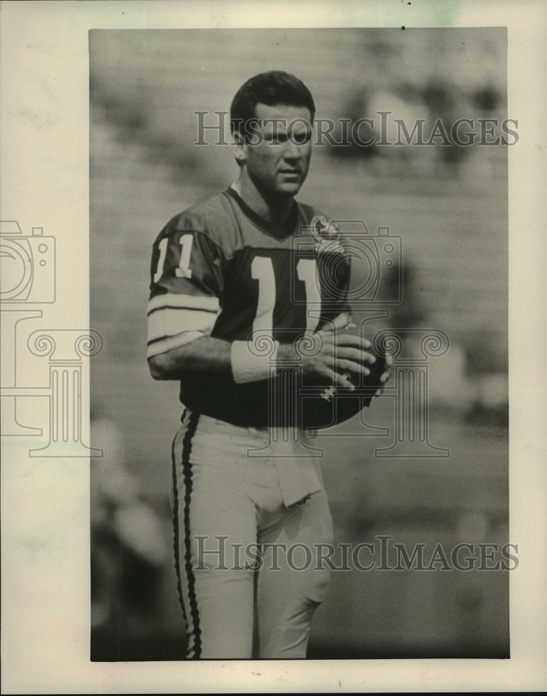 1990 Press Photo Football Player Wade Wilson, Sports - abns07593 - Historic Images