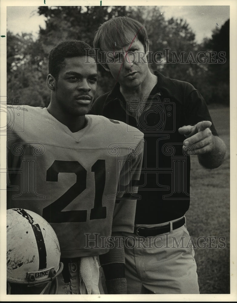 1985 Press Photo Broderick Thomas and John Galloway from Jones Valley - Historic Images