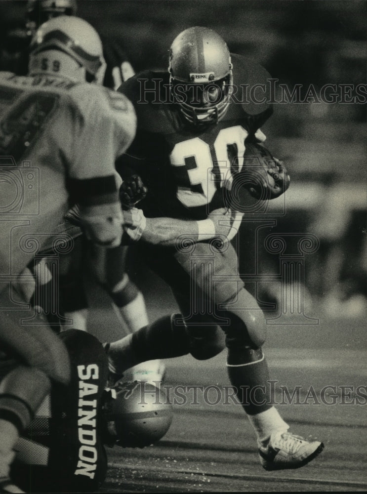 1984 Press Photo Birmingham Stallions - Stallions Versus Breakers Game - Historic Images