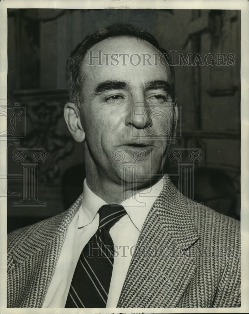 1956 Press Photo Art Guepe, Former Football Coach, Vanderbilt, Virginia - Historic Images