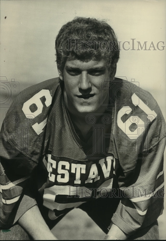 1983 Press Photo Kenny Nichols, Vestavia football player, Alabama - abns07963- Historic Images