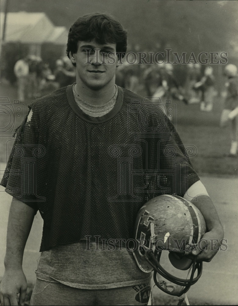 1983 Press Photo Charles Sutcliffe, football player, Alabama - abns07974 - Historic Images