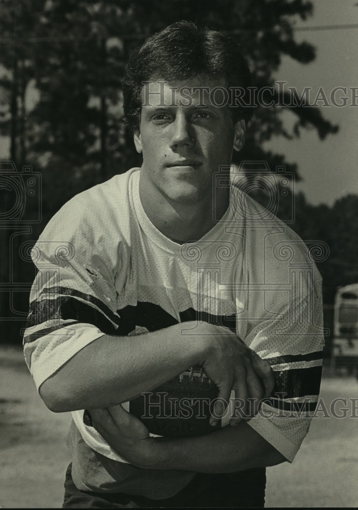 1983 Press Photo Mike Bodkin, Shades Valley football player, Alabama - abns07980 - Historic Images