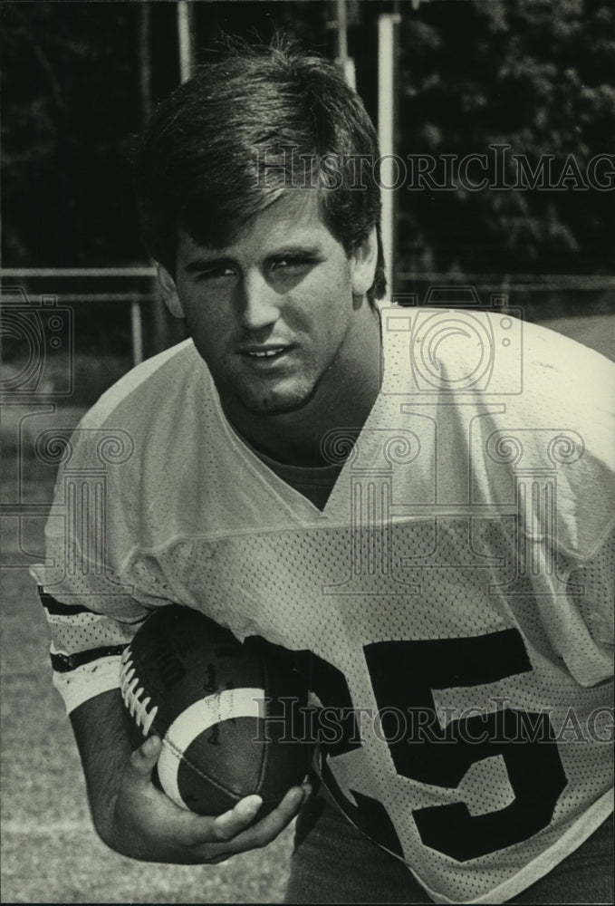 1984 Press Photo Mountain Brook High School - Mike Vice, Running Back - Historic Images