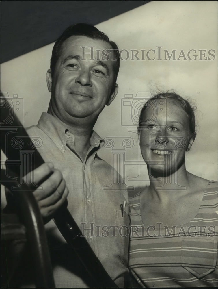 1970 Press Photo Skeet Shooter Winners Charles Wolbach, Becky Strickland McClure - Historic Images