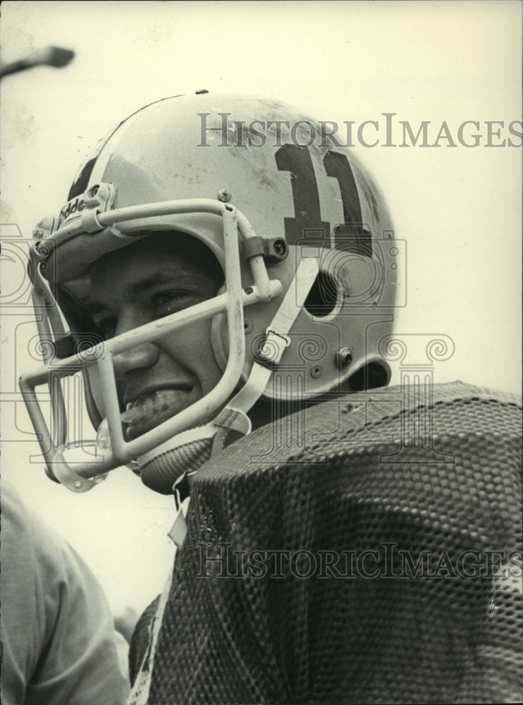 1982 Press Photo Briarwood Runningback Football Player Baker - abns08267 - Historic Images