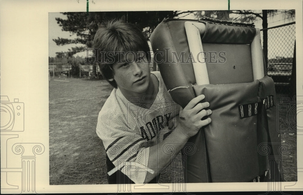 1983 Press Photo Steven Brook, McAdory Football Player - abns08447 - Historic Images