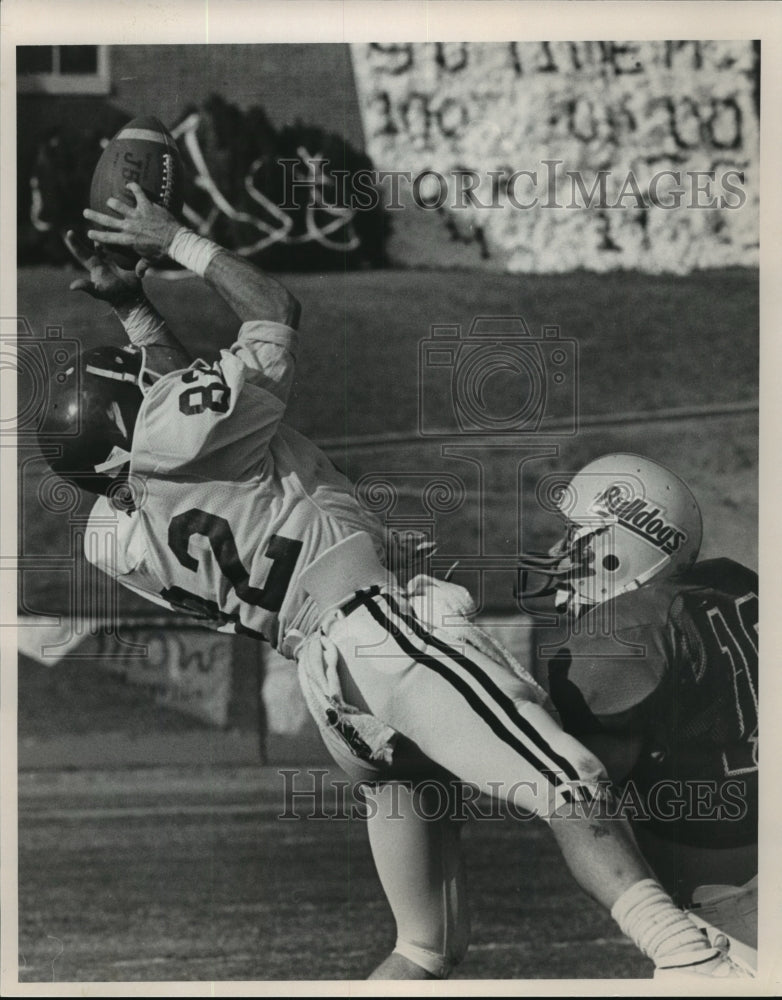 Press Photo Samford University Football Versus Merryville University - Historic Images