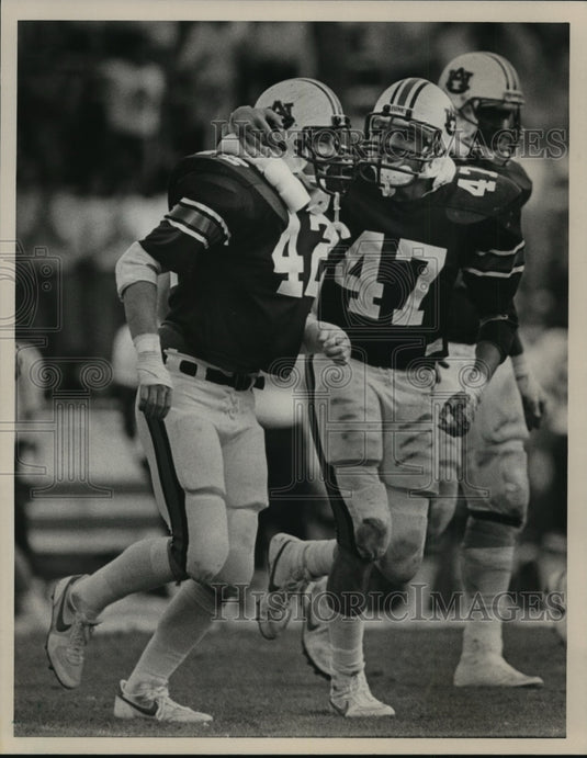 1985 Press Photo Auburn University Tigers