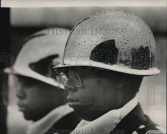1986 Press Photo West End ROTC in Veteran's Day Parade in Birmingham, Alabama - Historic Images