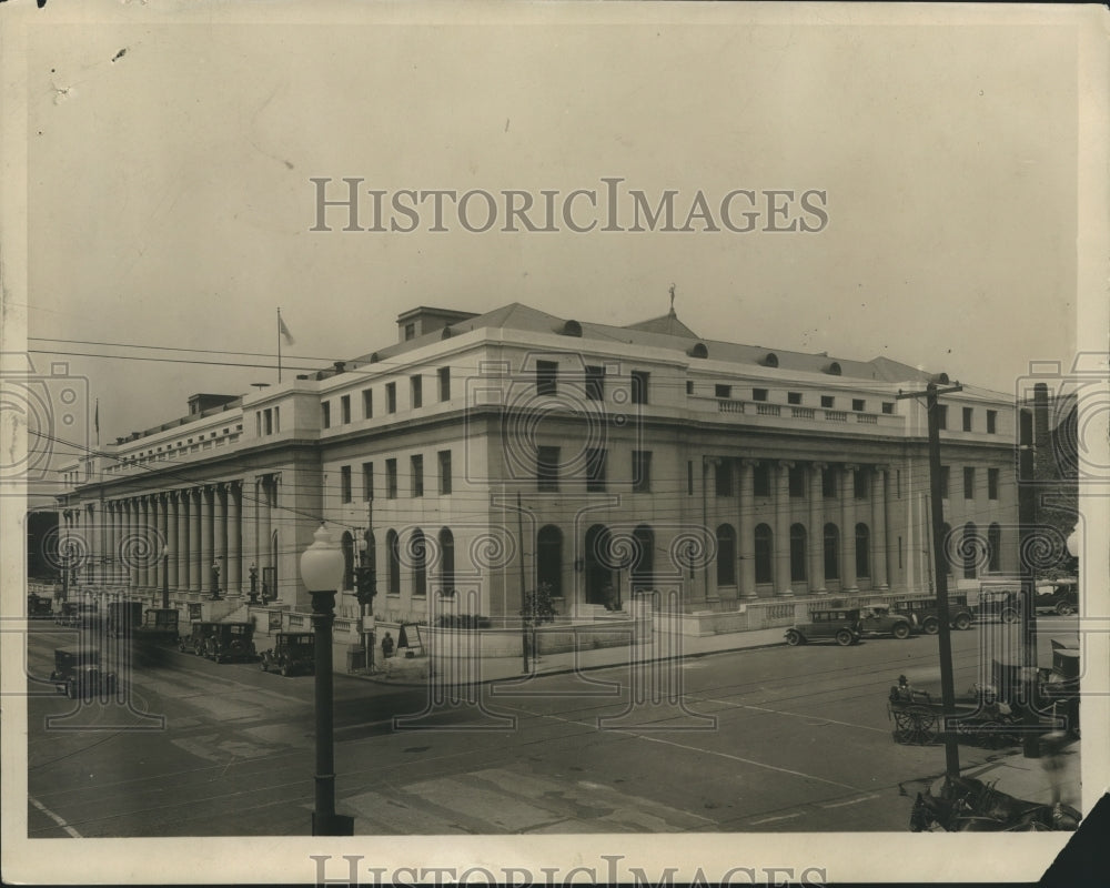 1937 Press Photo Alabama-Birmingham Federal building and Courthouse building.- Historic Images