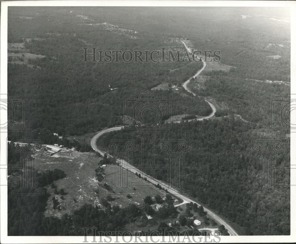 1966 Press Photo Alabama-Old U.S. #22 highway north of Selma. - abnx01788
