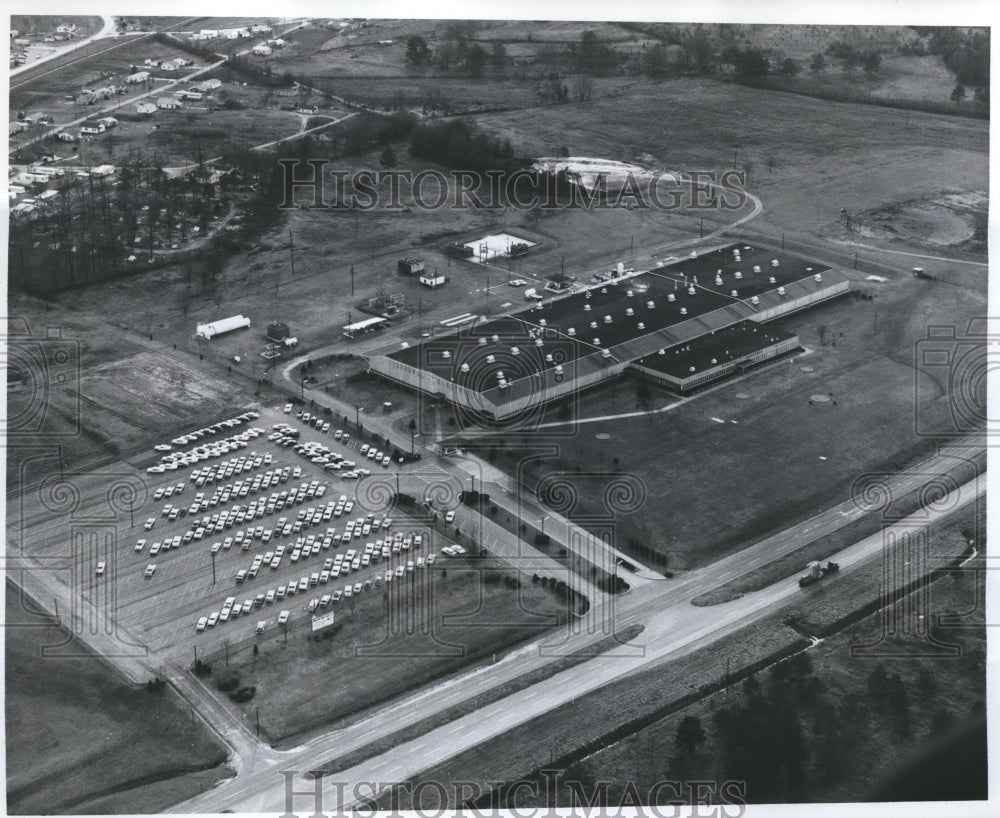 1964 Press Photo Alabama-Aerial view of General Electric Plant at Anniston. - Historic Images