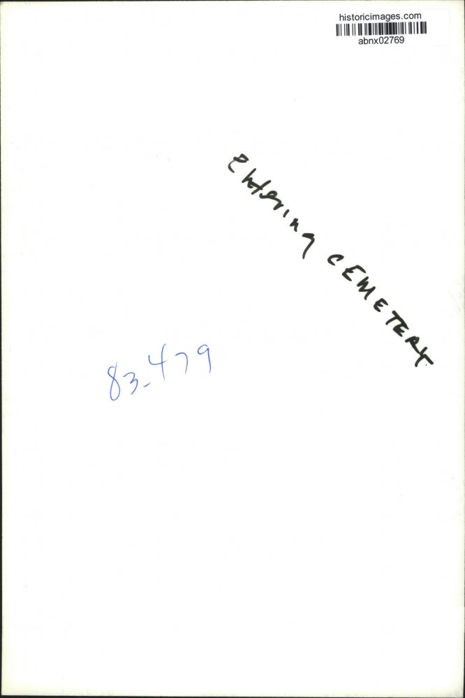 1983 Press Photo Alabama-Air view of cemetery at "Bear" Bryant's funeral.