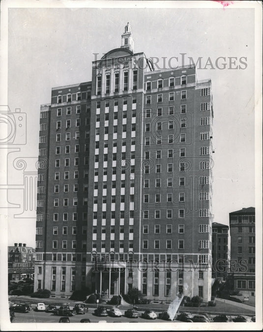 1962 Press Photo Alabama-Birmingham's University Hospital exterior. - abnx02818