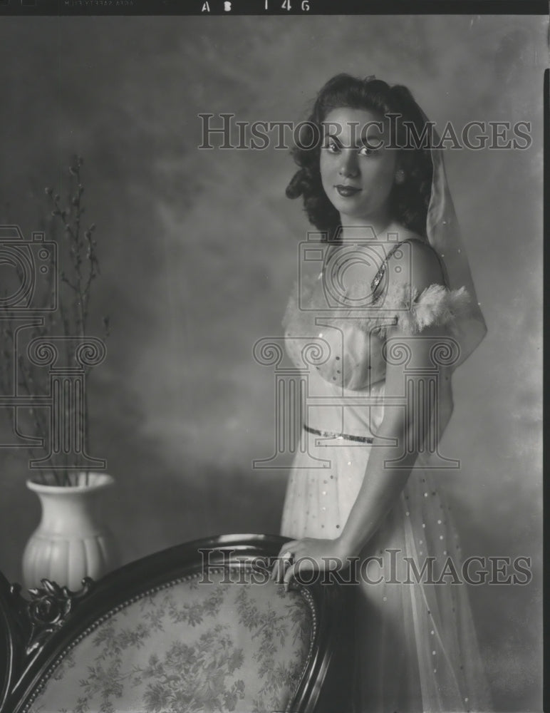 1943 Press Photo Alabama-Birmingham-Toula Hogestiatra - abnz02337