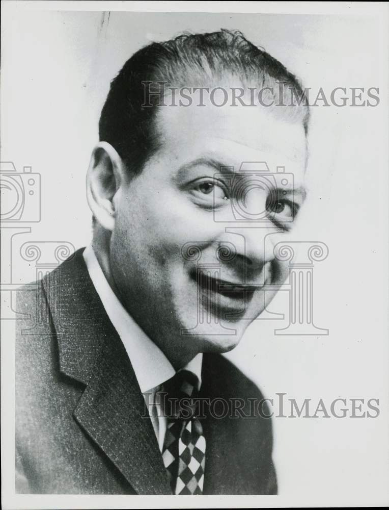 1961 Press Photo Singer Allen Swift - afa03761 - Historic Images