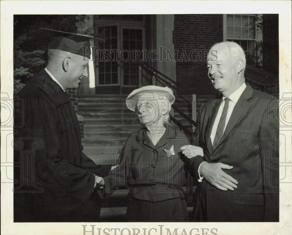 1959 Press Photo Illinois State Normal University&#39;s 10,000th bachelor&#39;s degree - Historic Images