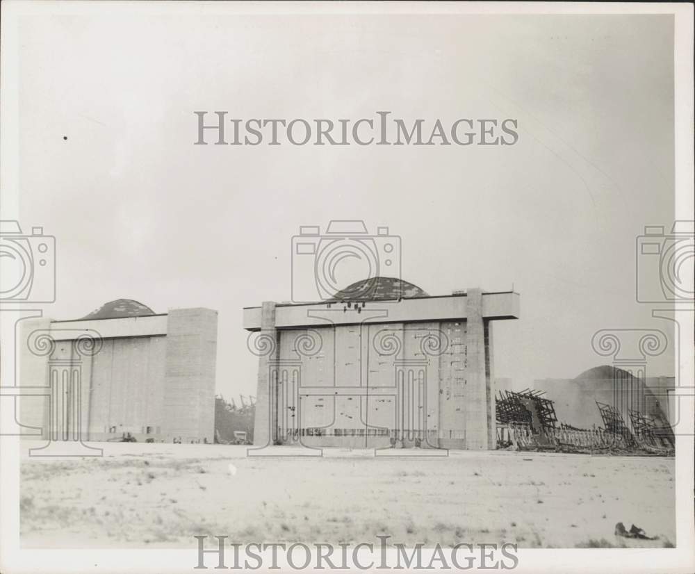 Press Photo Abandoned Richmond Naval Air Station near Miami in Florida - Historic Images