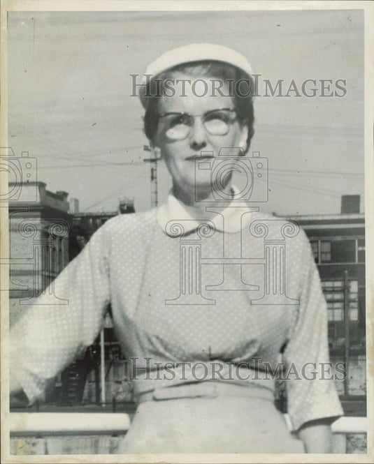 1962 Press Photo Murder Victim Mrs. Dorothy M. Thomas Had Posed For Picture - Historic Images