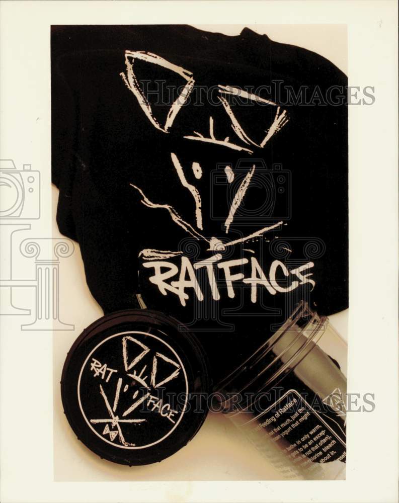 1994 Press Photo Rat Face T-shirt - afa39002 - Historic Images