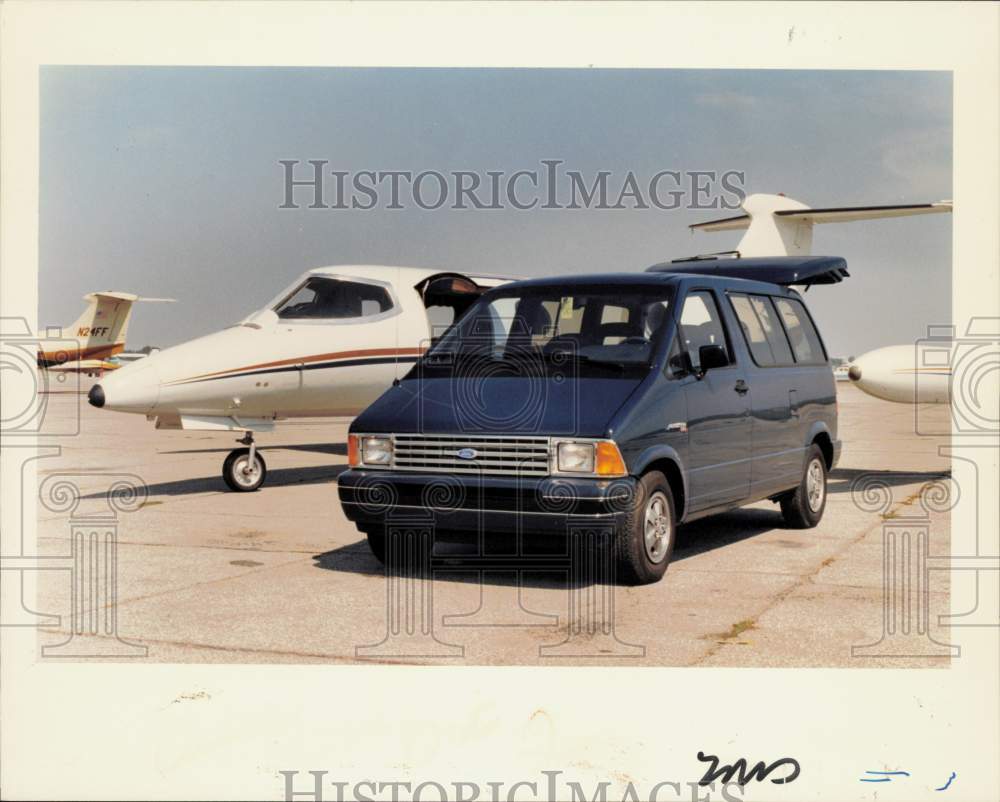 1985 Press Photo Ford Aerostar Minivan - afa40100 - Historic Images