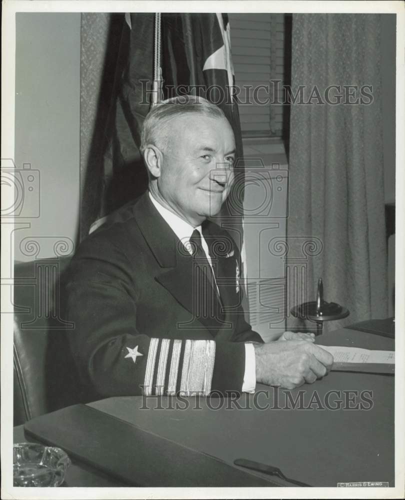 1949 Press Photo Admiral Forrest Sherman, new Chief of Naval Operations - Historic Images