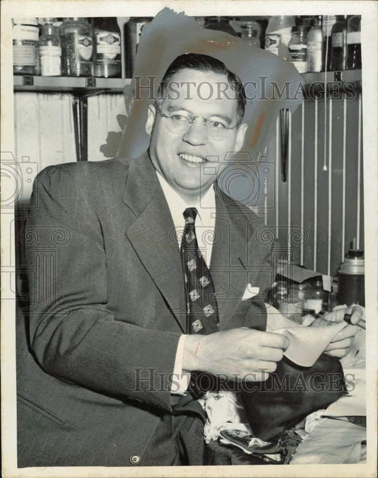 1950 Press Photo James Rand - afa58597 - Historic Images