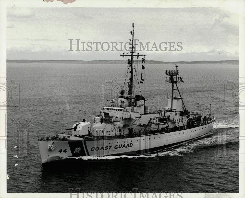 1969 Press Photo U.S. Coast Guard Cutter Wachusett - afx00393 - Historic Images