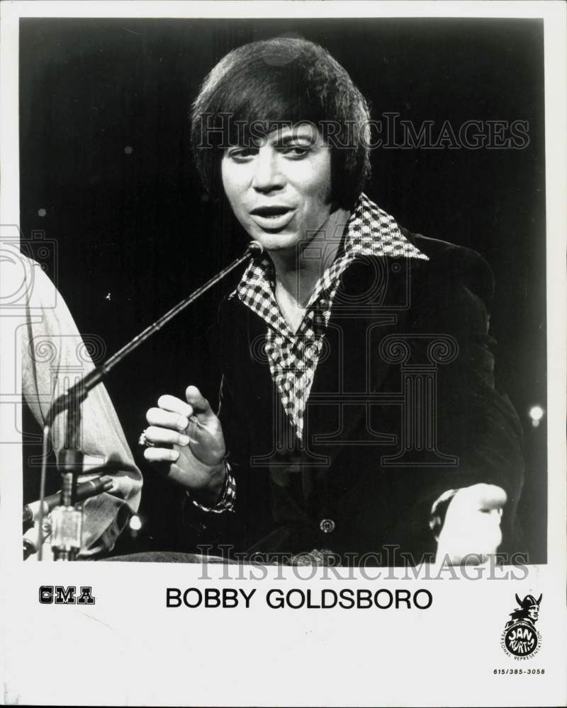 1975 Press Photo Singer Bobby Goldsboro - afx03059 - Historic Images