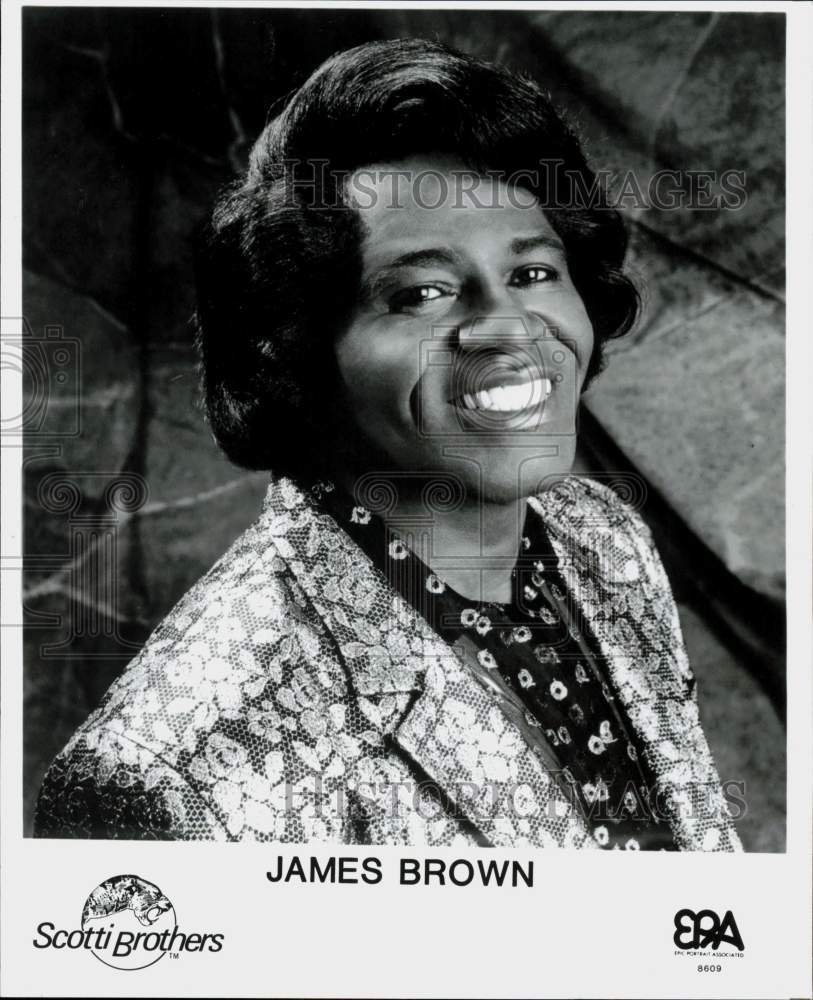 Press Photo Soul Singer James Brown - afx03067 - Historic Images