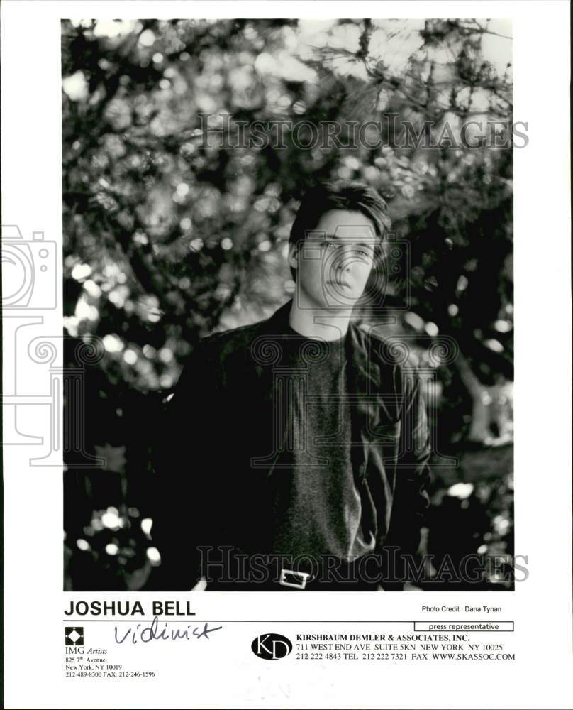 2002 Press Photo Violinist Joshua Bell - afx13559 - Historic Images