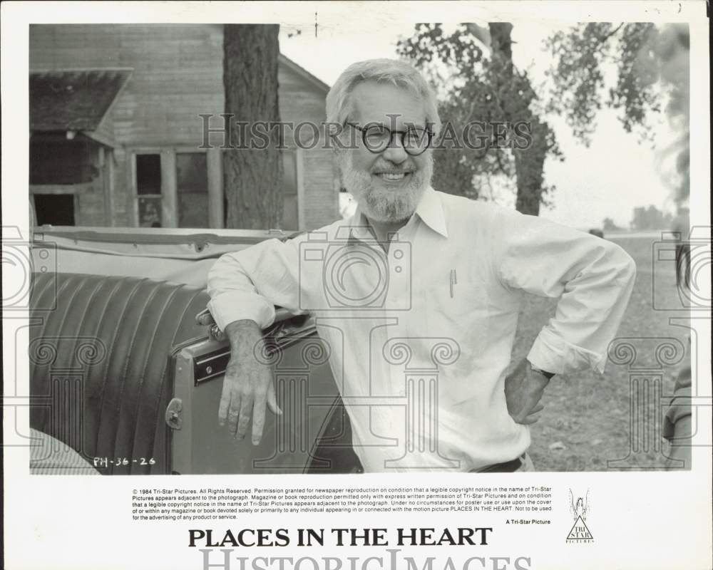 1984 Press Photo Writer/Director Robert Benton of &quot;Places in the Heart&quot; - Historic Images