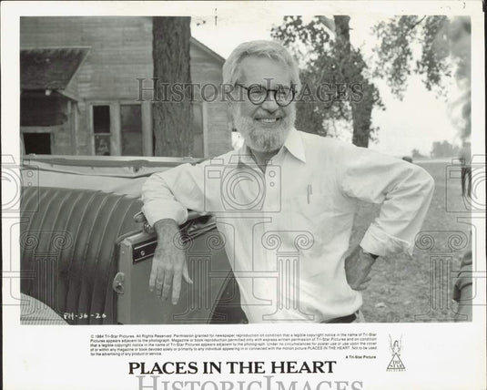 1984 Press Photo Writer/Director Robert Benton of "Places in the Heart" - Historic Images