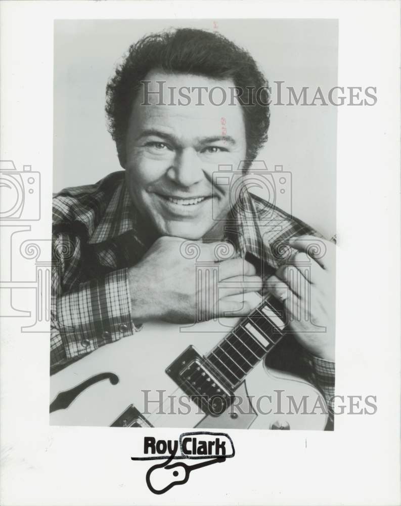 1985 Press Photo Musician Roy Clark - afx14931- Historic Images