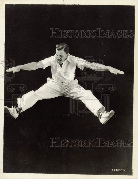 1938 Press Photo "Broadway Melody of 1938" Film Actor, Dancer George Murphy- Historic Images