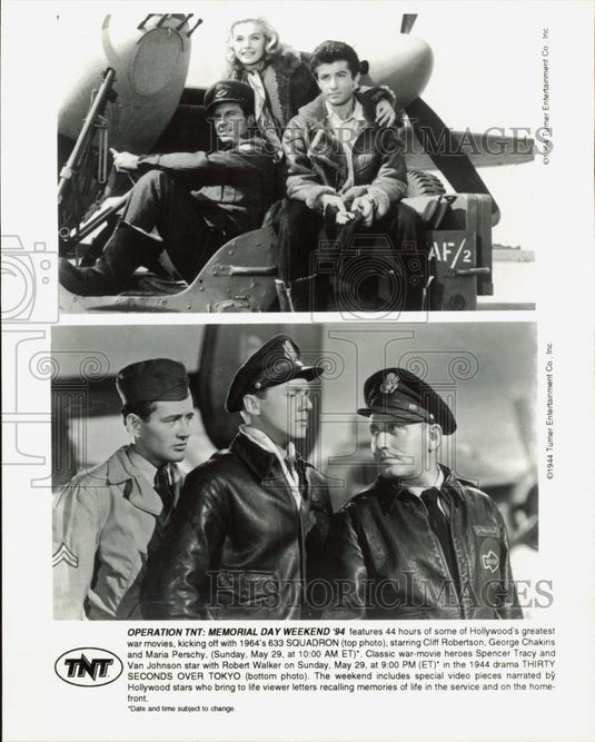 1944 Press Photo Hollywood's greatest war movies on TNT Memorial Day Weekend - Historic Images