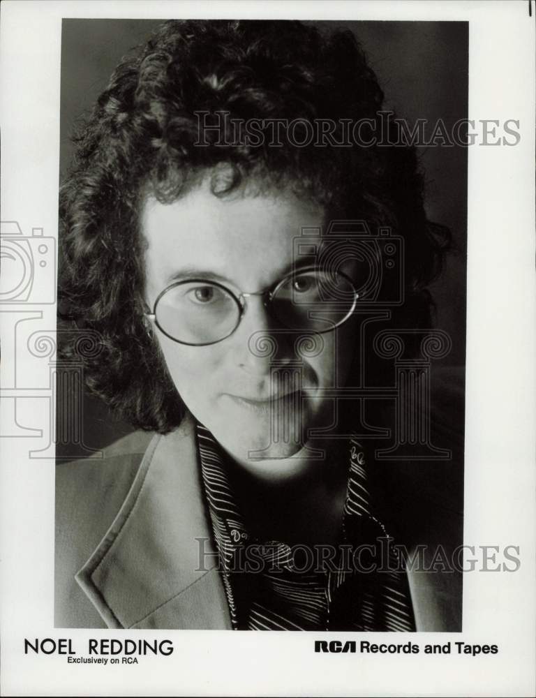 Press Photo Singer and Entertainer Noel Redding - afx16728 - Historic Images