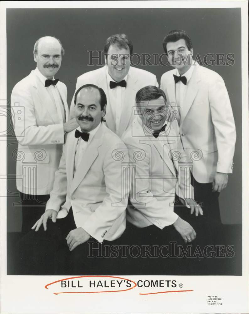 1990 Press Photo Members of Bill Haley&#39;s Comets - afx16736- Historic Images