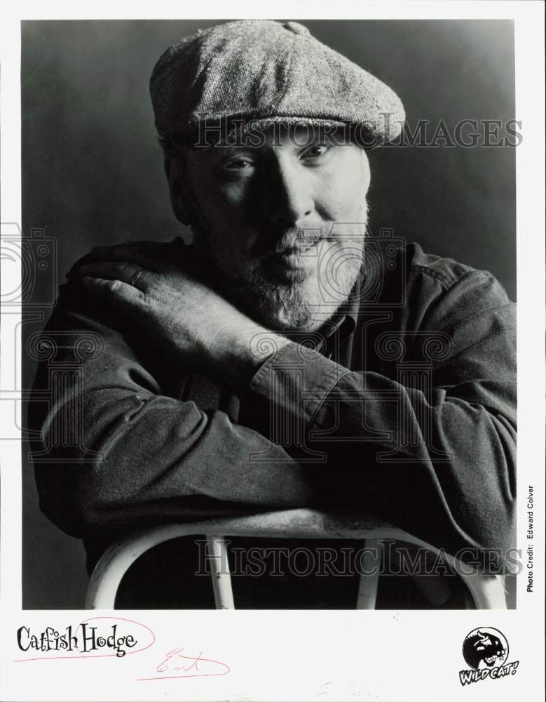 1995 Press Photo Musician Catfish Hodge - afx16949 - Historic Images