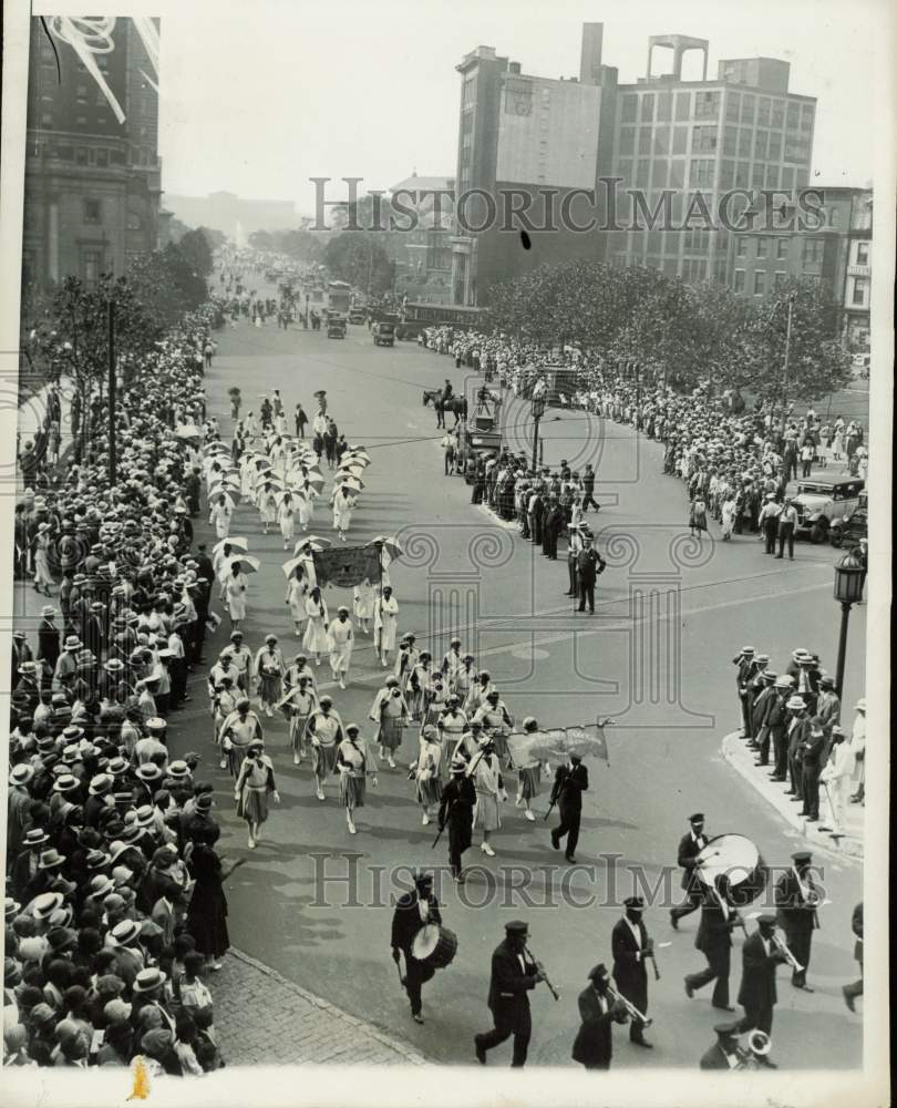 1931 Press Photo Elks convention parade in Philadelphia - afx17433 - Historic Images