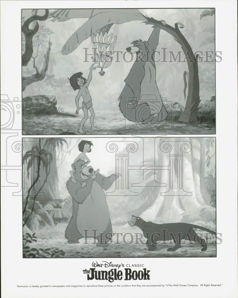 1967 Press Photo Walt Disney&#39;s animated classic, The Jungle Book - afx19028 - Historic Images