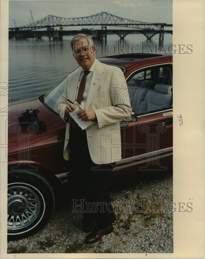 1994 Press Photo Chris Bell, Huntsville Times Journalist - ahta00035 - Historic Images