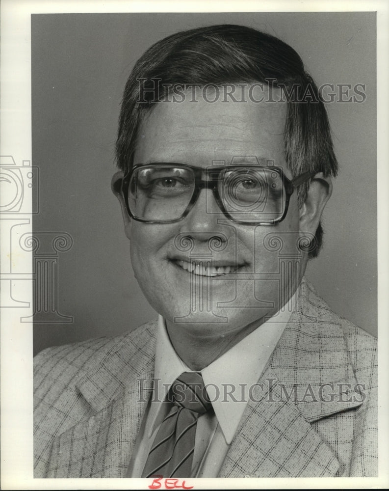 1987 Press Photo Chris Bell, Hunstville Times Journalist - ahta00037 - Historic Images