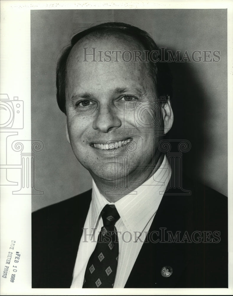 1988 Press Photo Democrtic Alabama Senator Chris Bailey- Historic Images