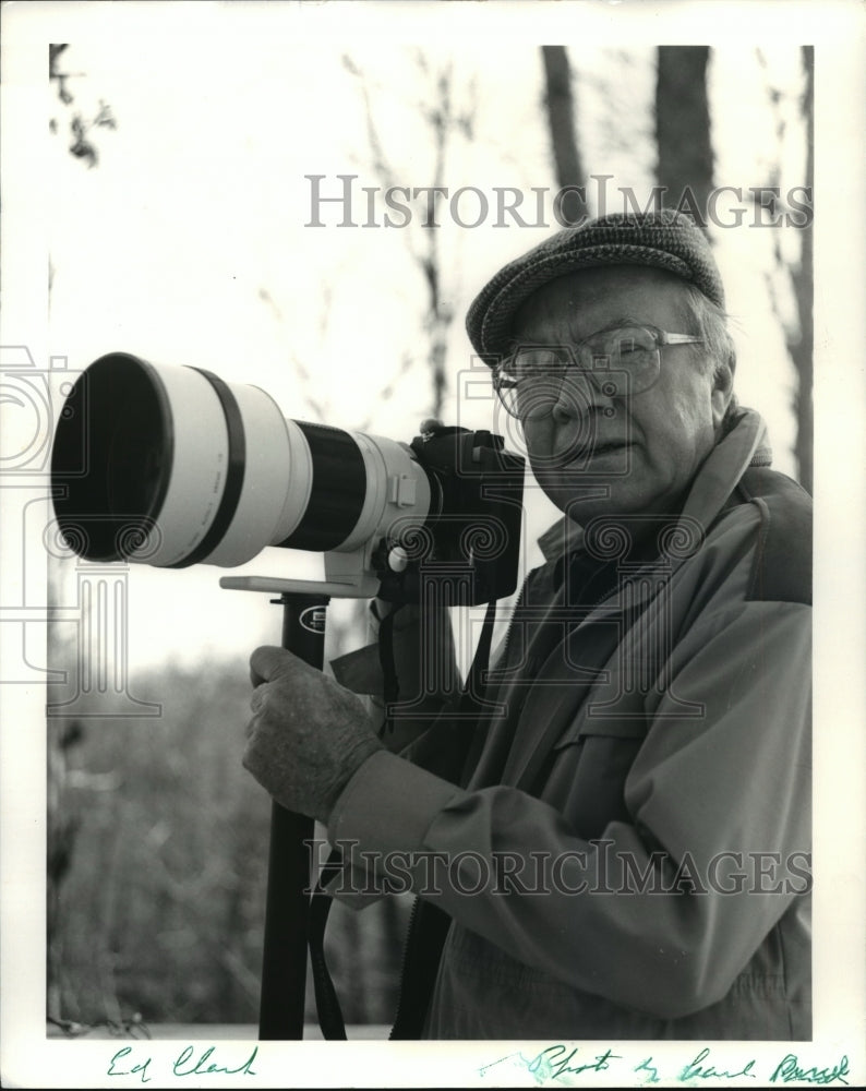 1991 Press Photo Ed Clark, Life Magazine Photographer- Historic Images