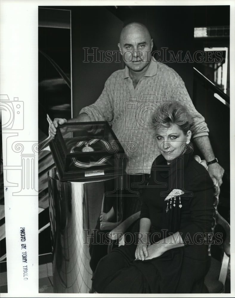 1987 Press Photo Gary and Ann Bray, Owners of The Masters, Huntsville- Historic Images