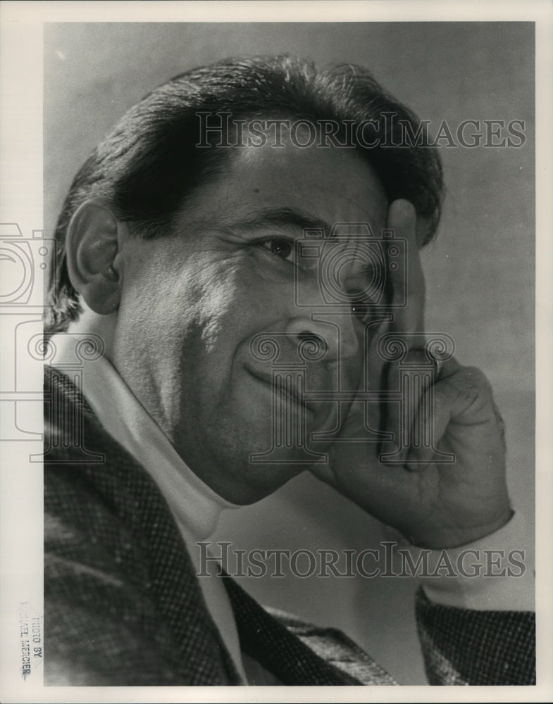 1988 Press Photo Franco Collura, Conductor - ahta00362 - Historic Images