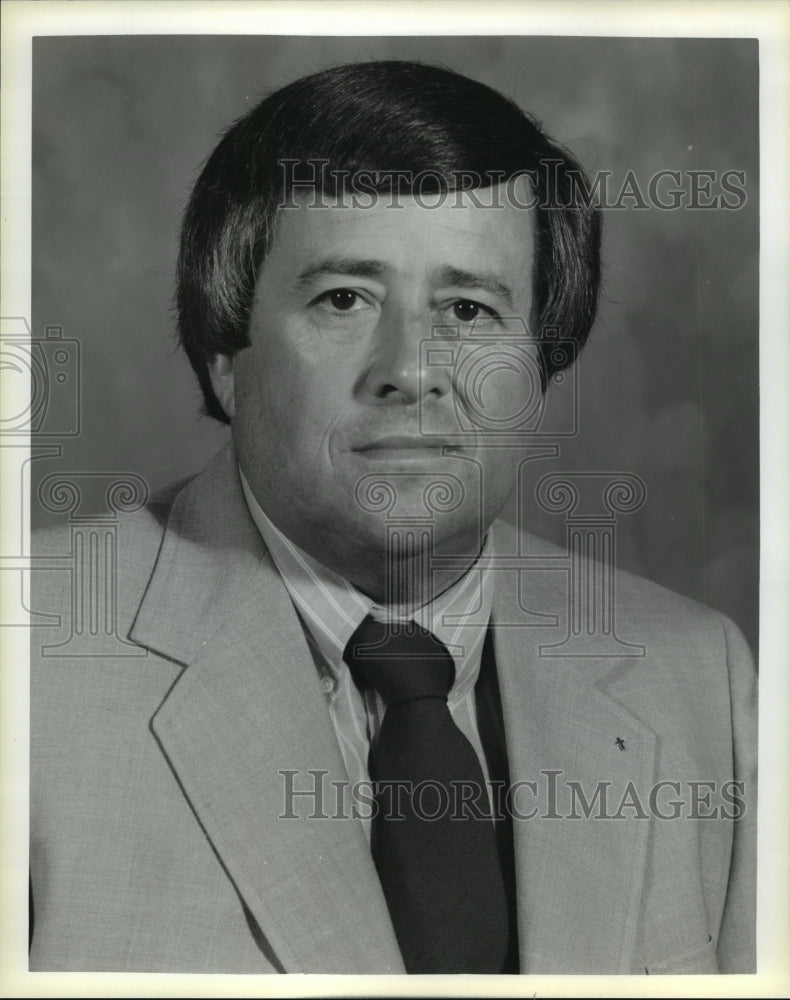 1986 Press Photo Harry G. Craft, Jr., Marshall Space Flight Center, NASA- Historic Images