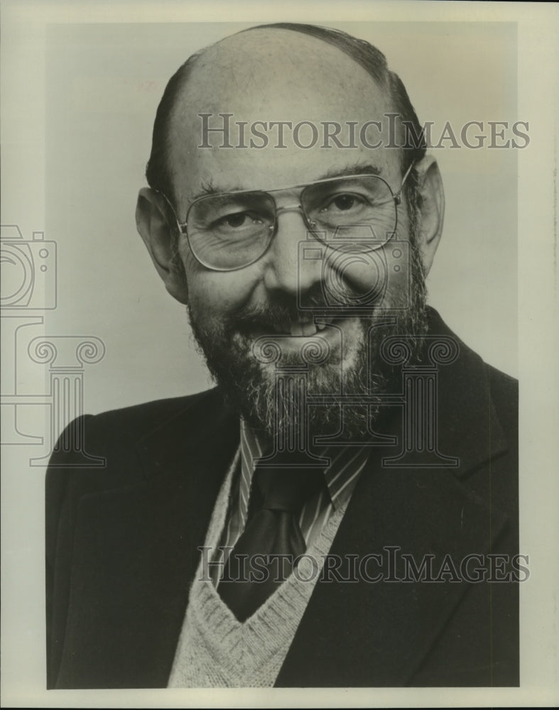 1987 Press Photo Columnist Howard Halpern, Ph.D- Historic Images